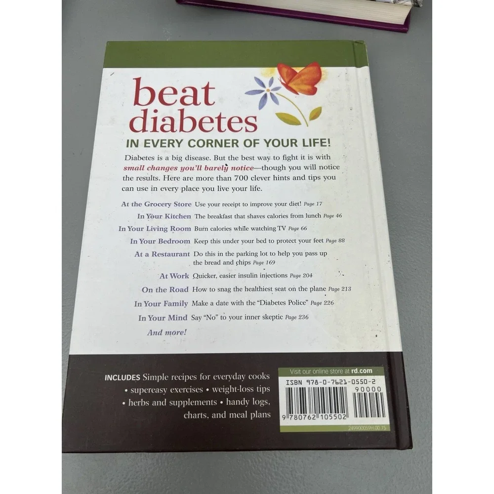 759 Secrets for Beating Diabetes - hardcover,‎ Readers Digest HC excellent